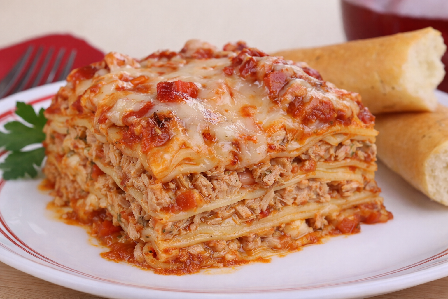 Lasagnes au thon