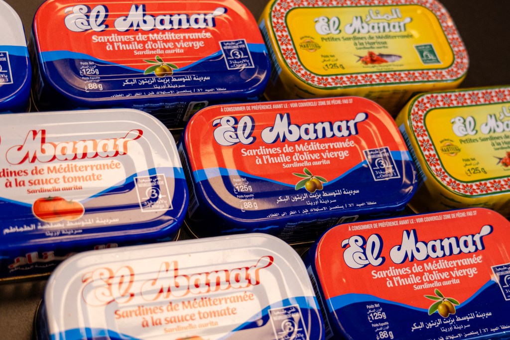 conserves de sardines 