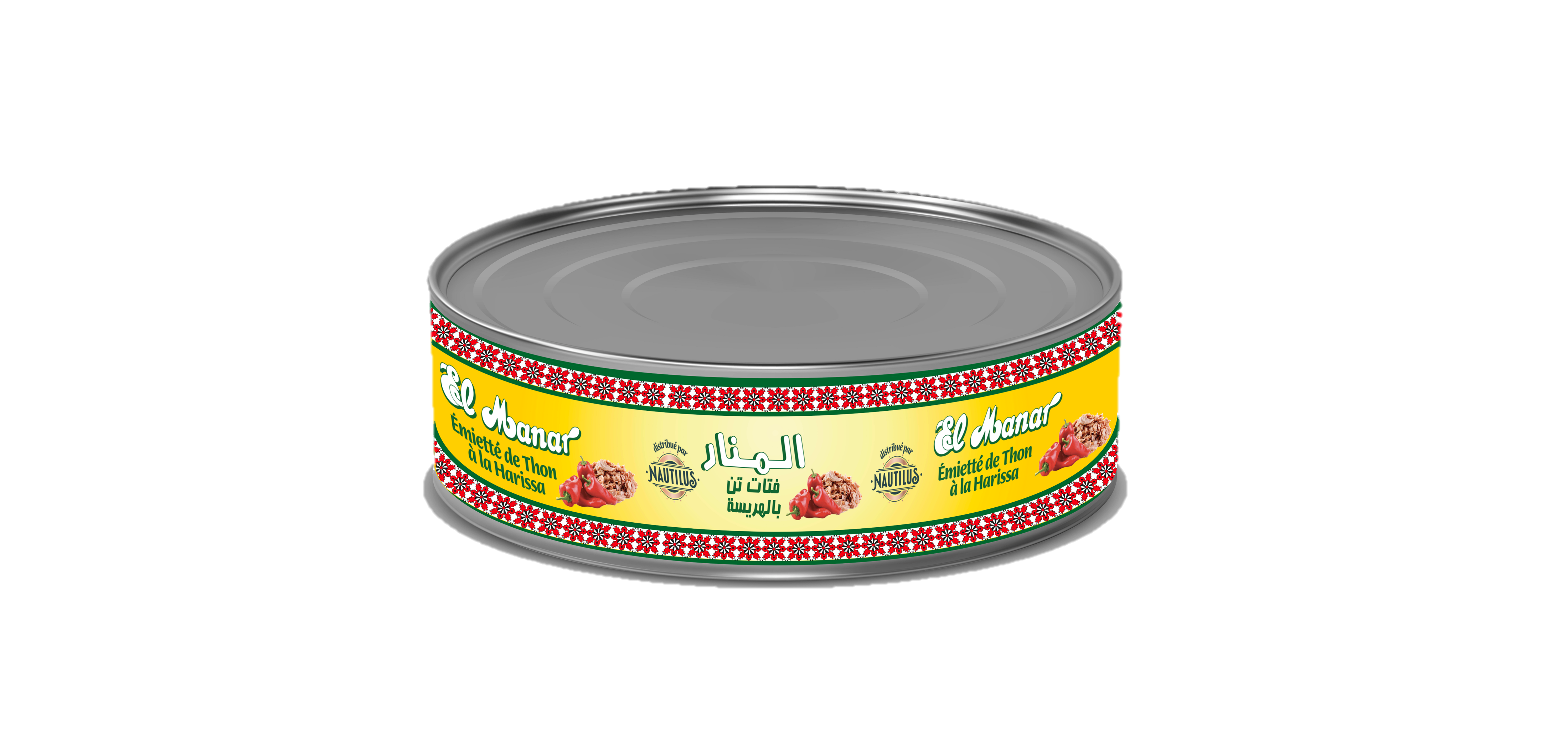 Emietté de Thon à la Harissa- 1kg – Image 1